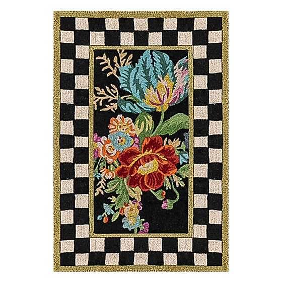 Amazon.com: MACKENZIE-CHILDS Washable Rug, Decorative Indoor Rug