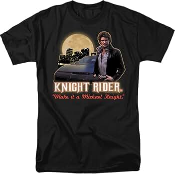 Knight A - 騎士A - シャツ Amazon.com: Make It A Michael Knight. - Knight Rider Adult T