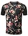 URBANCREWS Mens Hipster Hip Hop Sublimated Graphic Print T-shirt- Various Prints