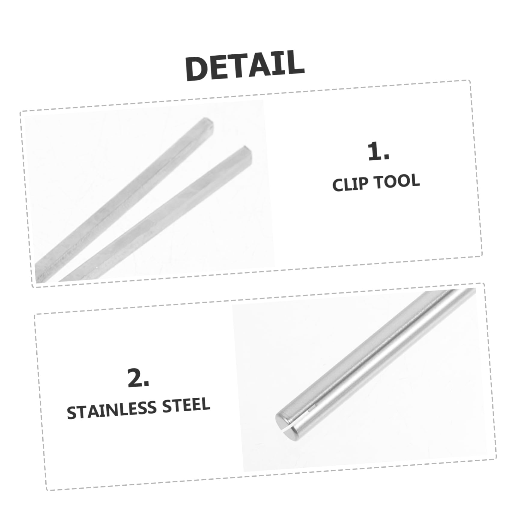 DOITOOL 7pcs Metal Model Bending Auxiliary Tools Stainless Steel Kit for Diy Auto Edge Wire Bending Jig