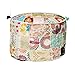 Handicraft Bazarr Bohomian Patchwork Ottomano Tradizionale Ricamo Tavolino Pouf Etnico Soggiorno Seduto Pouf Pouf Vintage Camera Centrale Sgabello Piedi Sgabello 40x40 cm