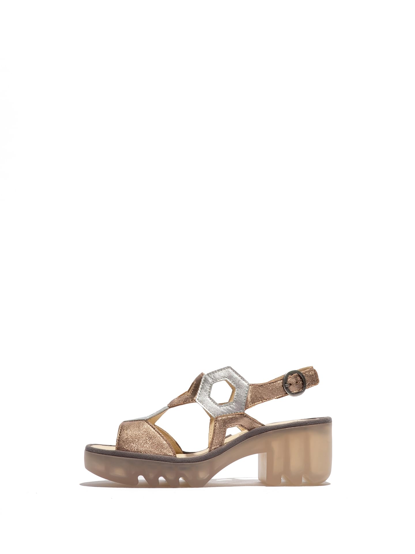 Fly London Womens Tewa573fly Sandal, Sahara Silver, 6 UK