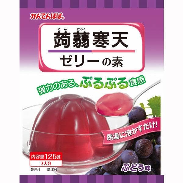 Amazon.co.jp: かんてんぱぱ 蒟蒻寒天ゼリーの素 こんにゃくかんてん