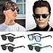NIDOVIX Retro Round Sunglasses for Women Men 90s Fashion Simple Small Round Style Sun Glasses UV400 Protection Shades (Tortoise/Grey)