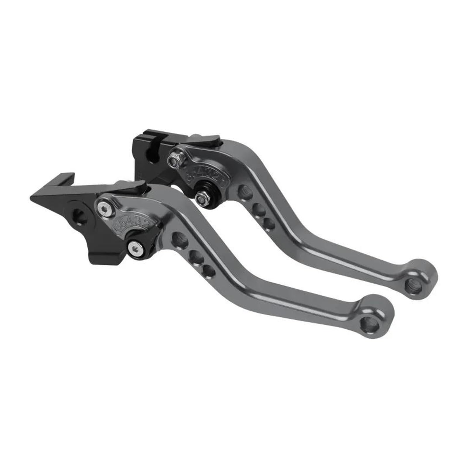 HONGSHIZI Handlebar Brake Clutch Lever Alloy CNC Universal 22mm Diameter Motorcycle Clutch Brake Handle Drum Lever Brake Lever(6)