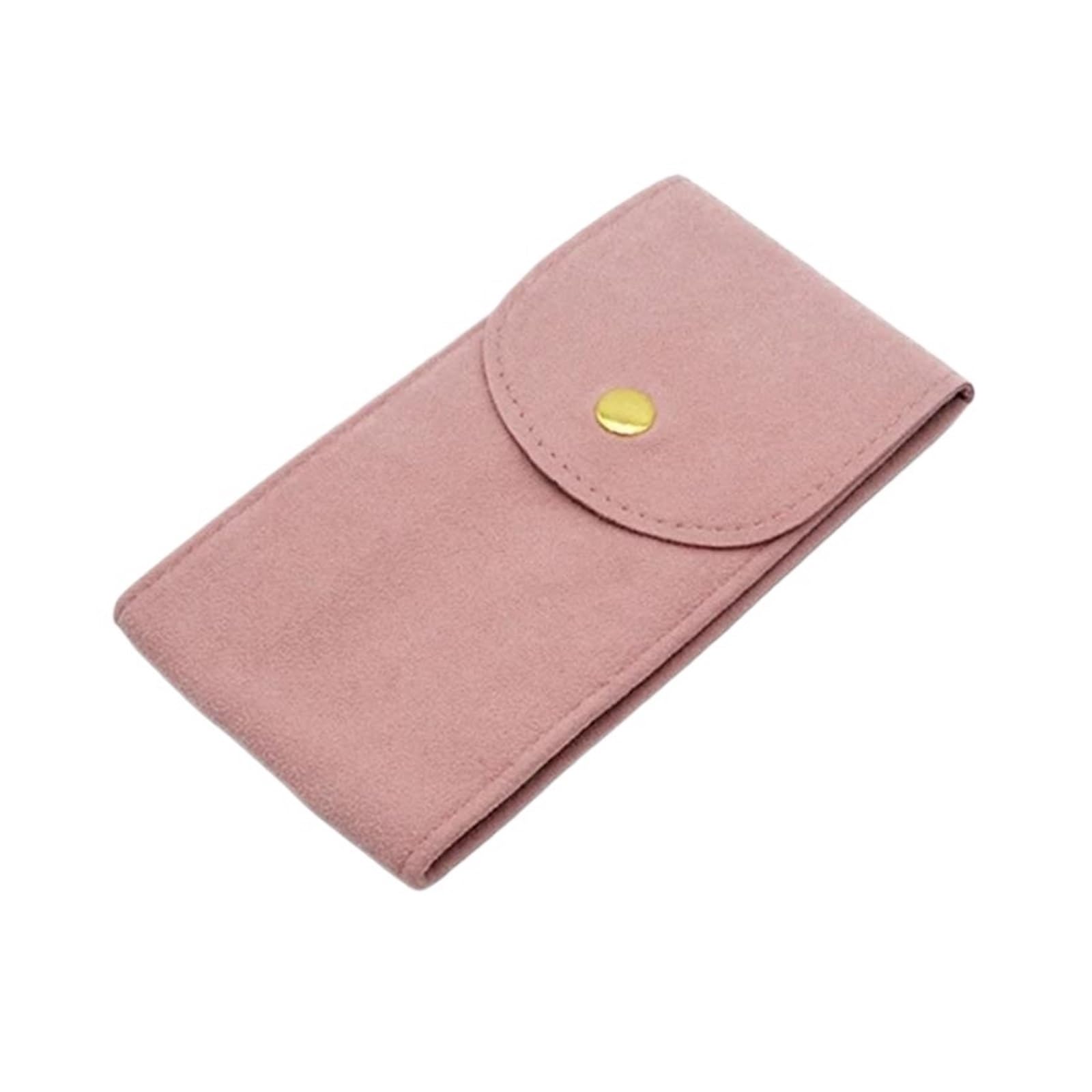 FVDZRFIE Watch Box Watch Pouch, Portable Watch Storage Bag Watch Travel Pouch Watch Storage Pouch for Men and Women(Pink)