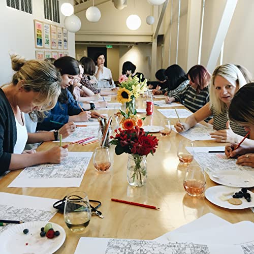 Fantastic Cities: A Coloring Book of Amazing Places Real and Imagined - Image 17