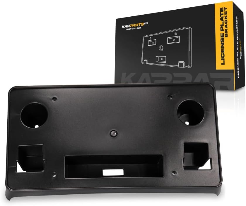 for Chevy Camaro License Plate Bracket 2014 2015 | Front | Textured | LS/LT | Convertible/Coupe | GM1068175 | 22906636