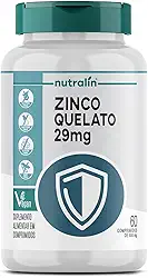 Nutralin Zinco Quelato 29Mg 60 Comprimidos