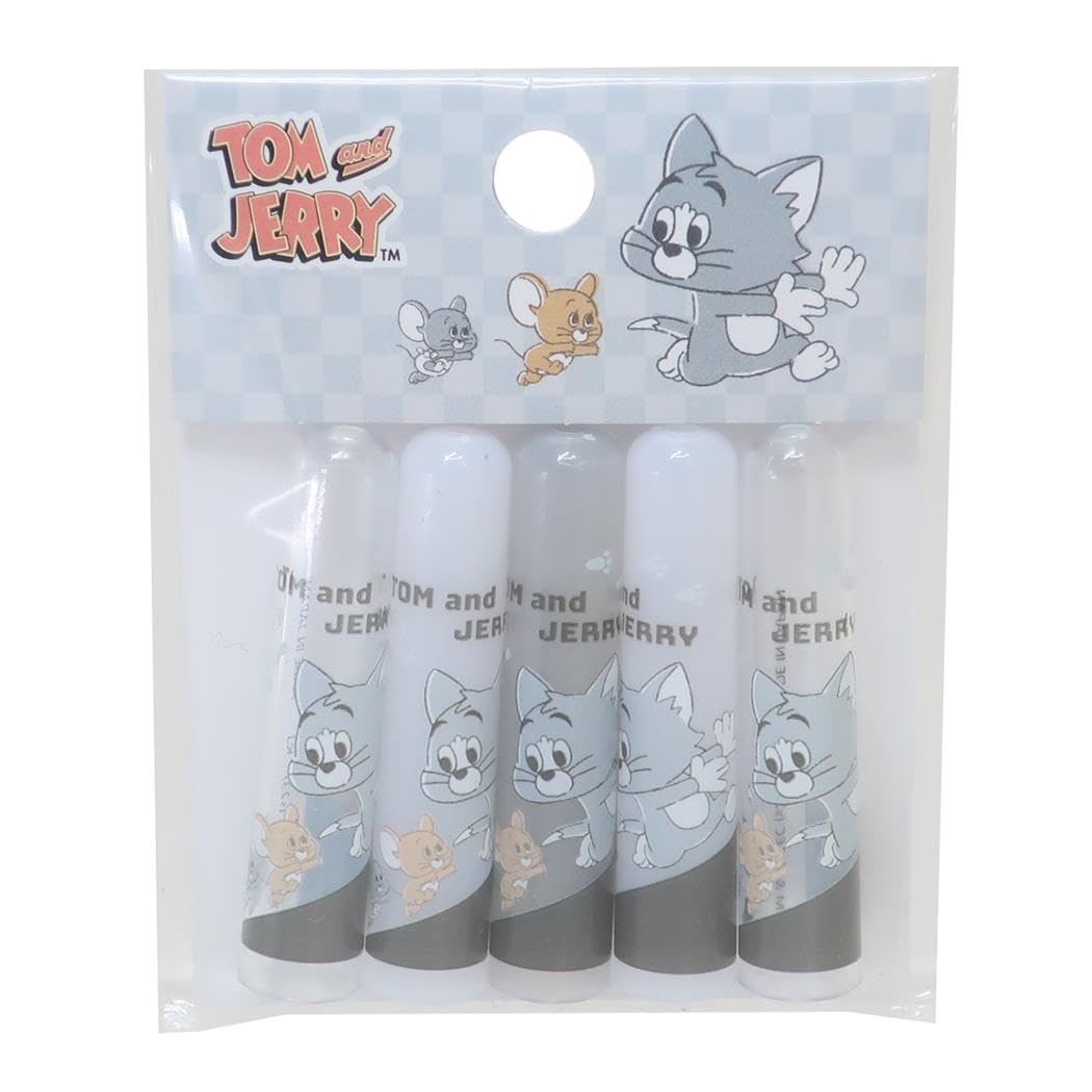 Amazon.co.jp: トムとジェリー[鉛筆キャップ]えんぴつカバー5本