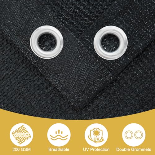 Recopilación y reviews de Malla Sombra polietileno negro los más recomendados. 15 Imagen adicional