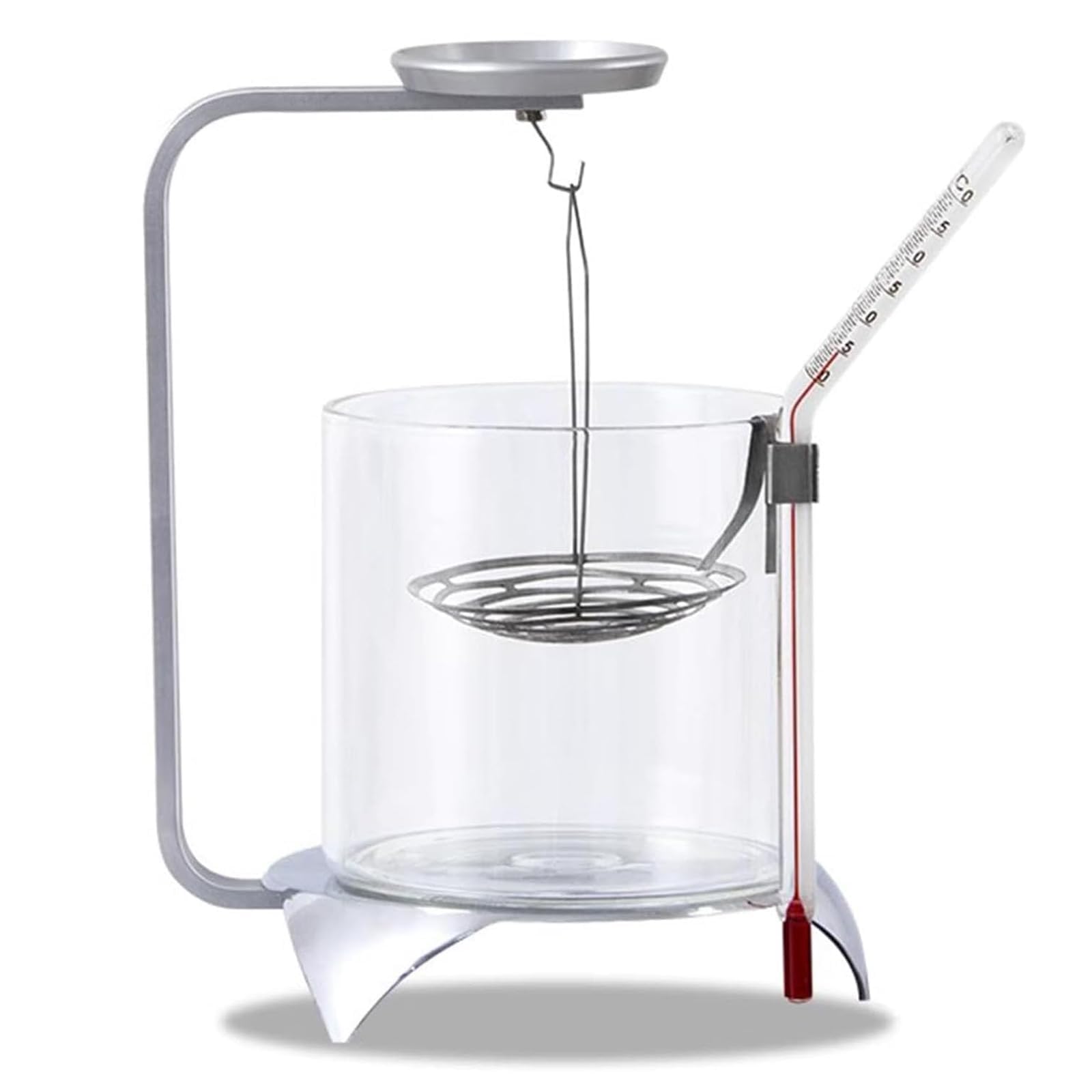 Kit De Soporte para Determinación De Densidad En Laboratorio, Marco Específico para Balanza De Precisión, Ensayos No Destructivos, para Muestras Sólidas Y Líquidas, Identificación De Piedras