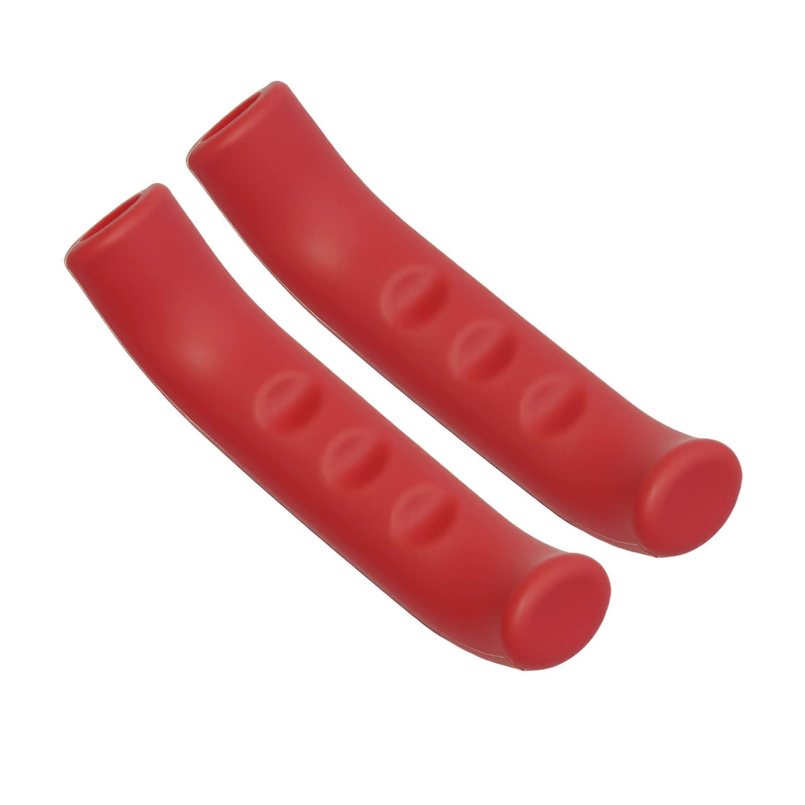 Jazuaiao Red Road Bike Handle Sleeves Protectors Bike Shifts Brake Levers Cover Bikes Shifts Case Cycling Silicone Brake Cover Silicone Road Handle Sleeves Protectors