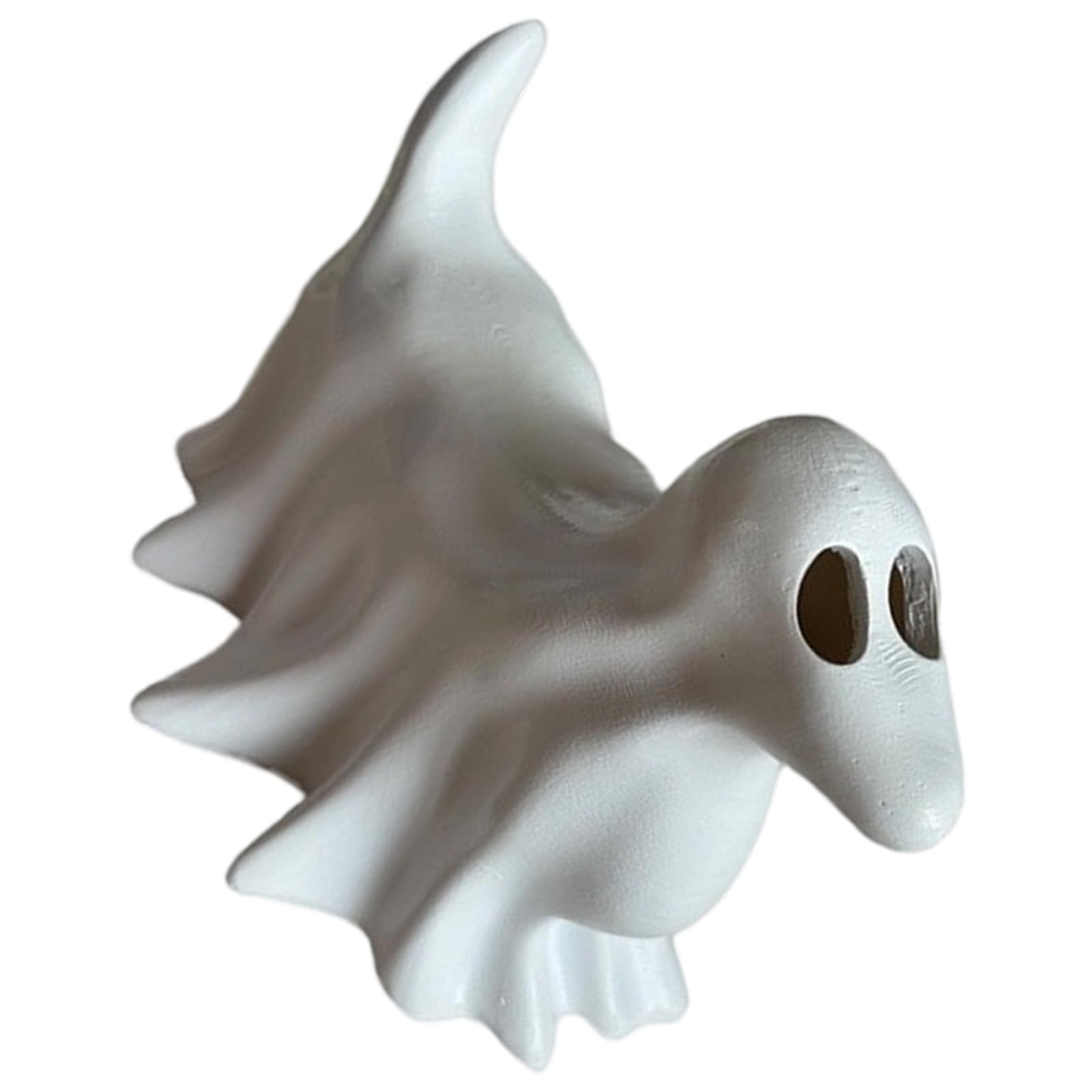Jazuaiao Halloween Ghosty Dog Decoration Resin Pet Ornament for Party Home Garden Holiday Festival Display Halloween Garden Ghosty Puppy Decoration
