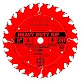 Freud LM72R008 8-Inch 24 Tooth FTG Ripping Saw Blade with 5/8-Inch Arbor and PermaShield Coating