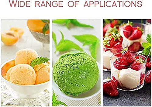 HJXX Vollautomatische Mini-Frucht-Softeismaschine, gesund, milchfrei, einfache One-Push-Bedienung, für Kitchen Aid Fruit… – Bild 7