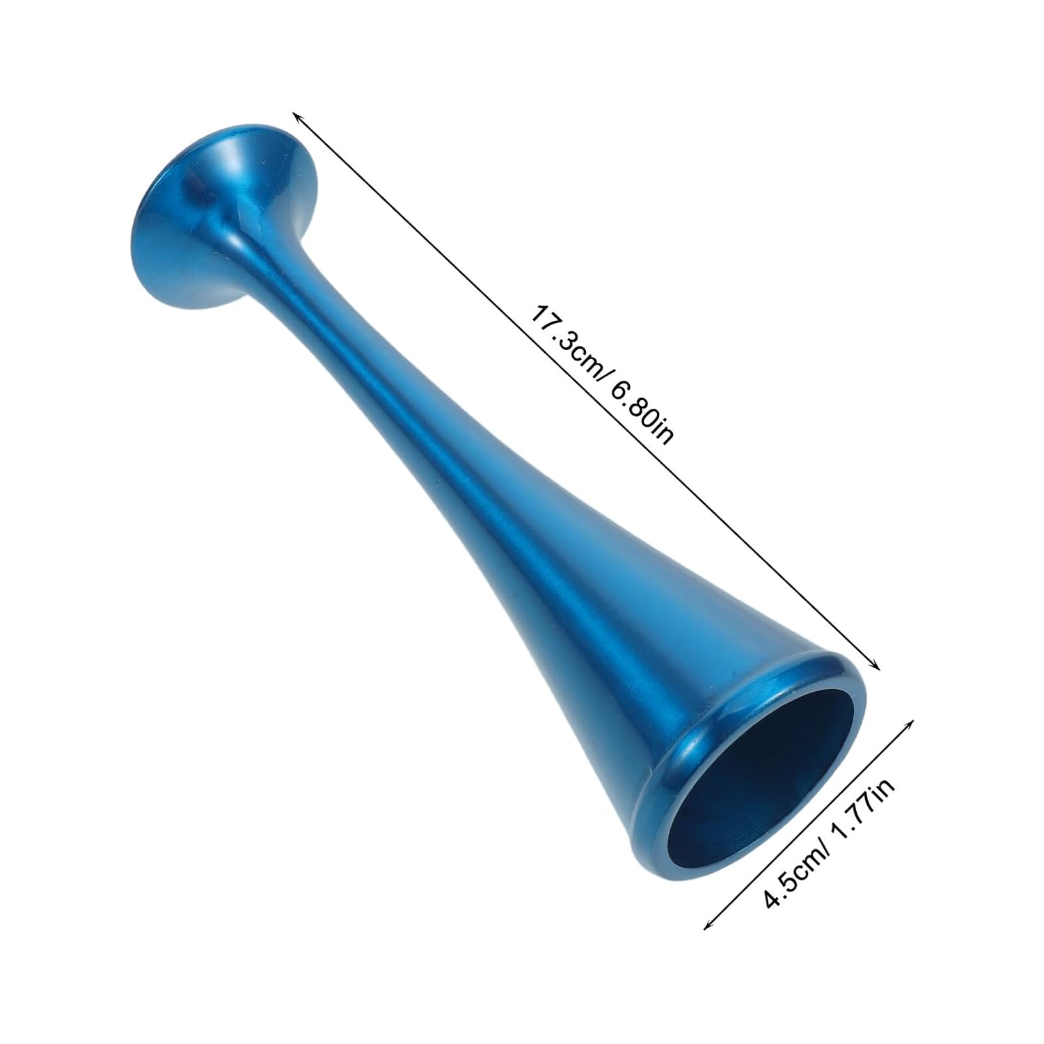 Garneck Prenatal Fetal Stethoscope for Pregnancy Heartbeat Detection, Aluminum Alloy Sound Pipe with Blue Finish, 1pcs Pregnancy Device for Expectant Mothers