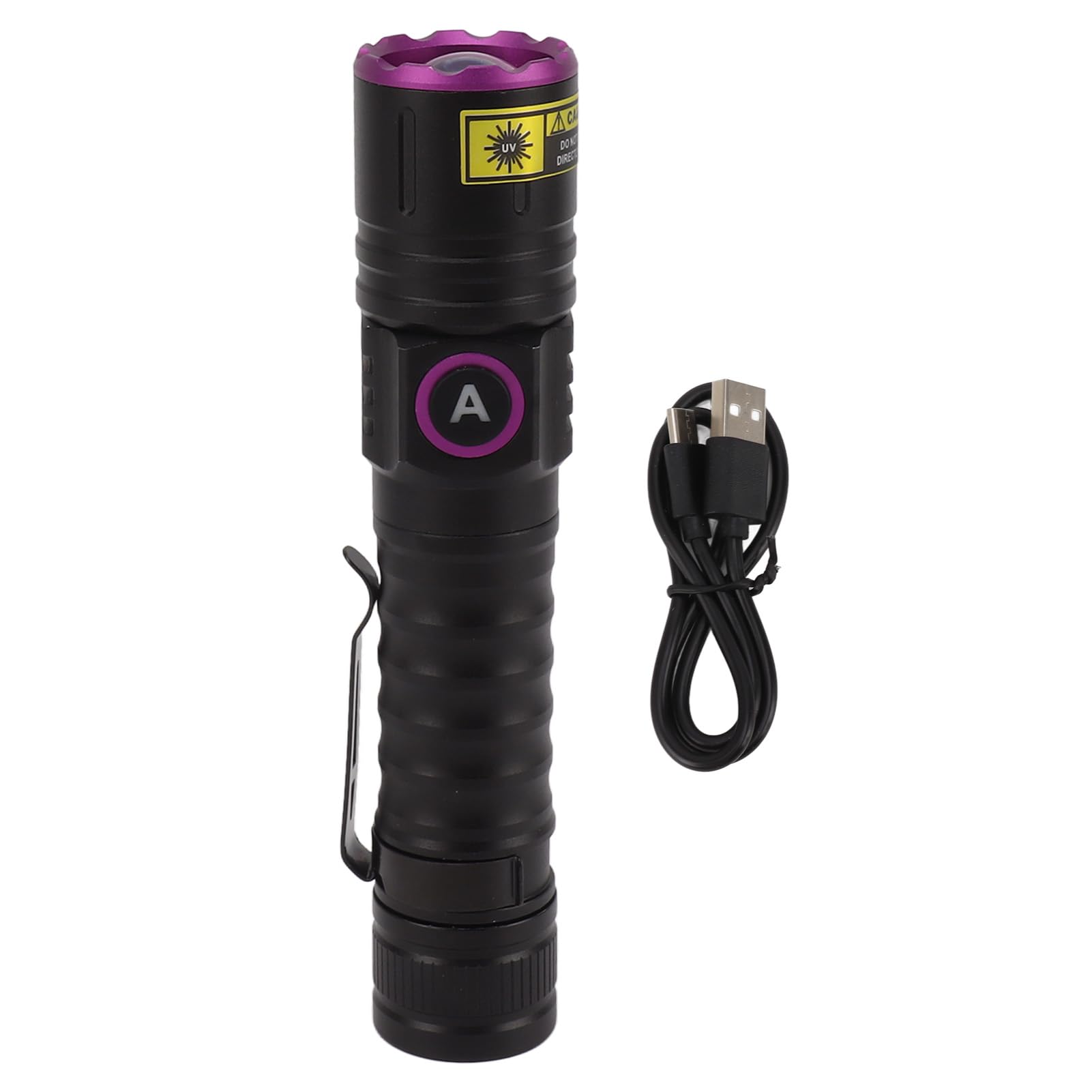 Amazon.co.jp : 365nm ブラックライト UV 懐中電灯、強力な目に見え