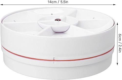 Miniatura 4 de Lavavajillas USB portátil, mini lavadora de platos, suministro de cocina para el hogar, quitar rápidamente a la vajilla, frutas y verduras (rojo)