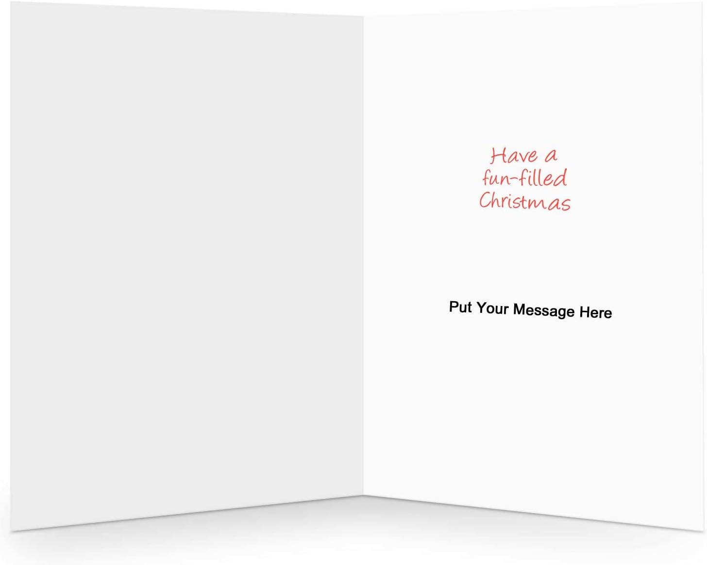 Stonehouse Collection Personalized Beach Christmas Card - Frostys on Vacation - 24 Funny Boxed Christmas Cards & Envelopes (24)