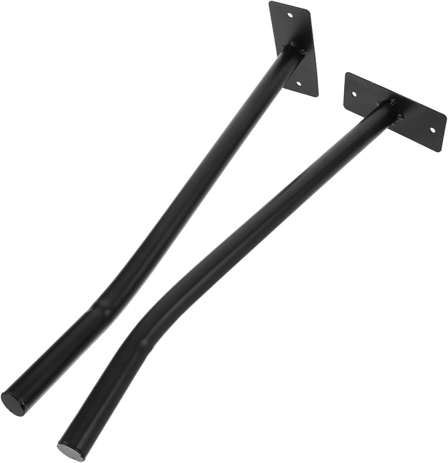 GALPADA 1pair Exercise Ball Holder: Wall Mounted Stability Yoga Ball Storage Rack Holder for Home Commercial Gyms Organizer Basketball Stand