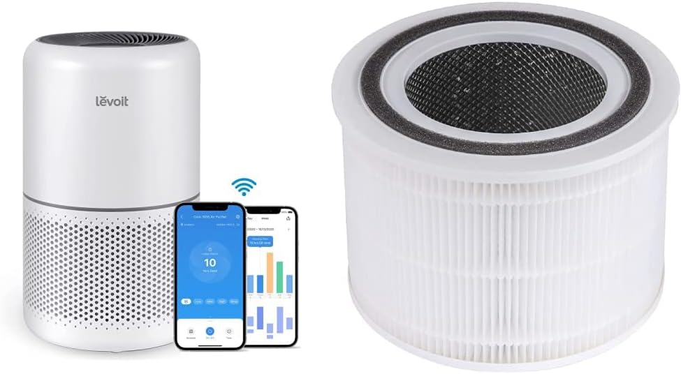 LEVOIT Purificador de Aire con Filtro HEPA H13 + Purificador de Aire Filtro Core 300