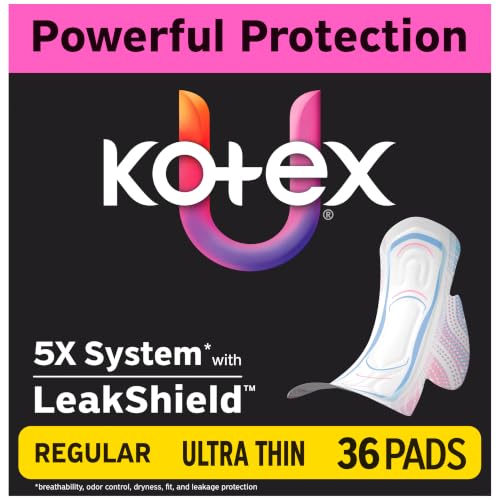 Kotex Ultra Thin Serviettes ailes régulière 36 pièces