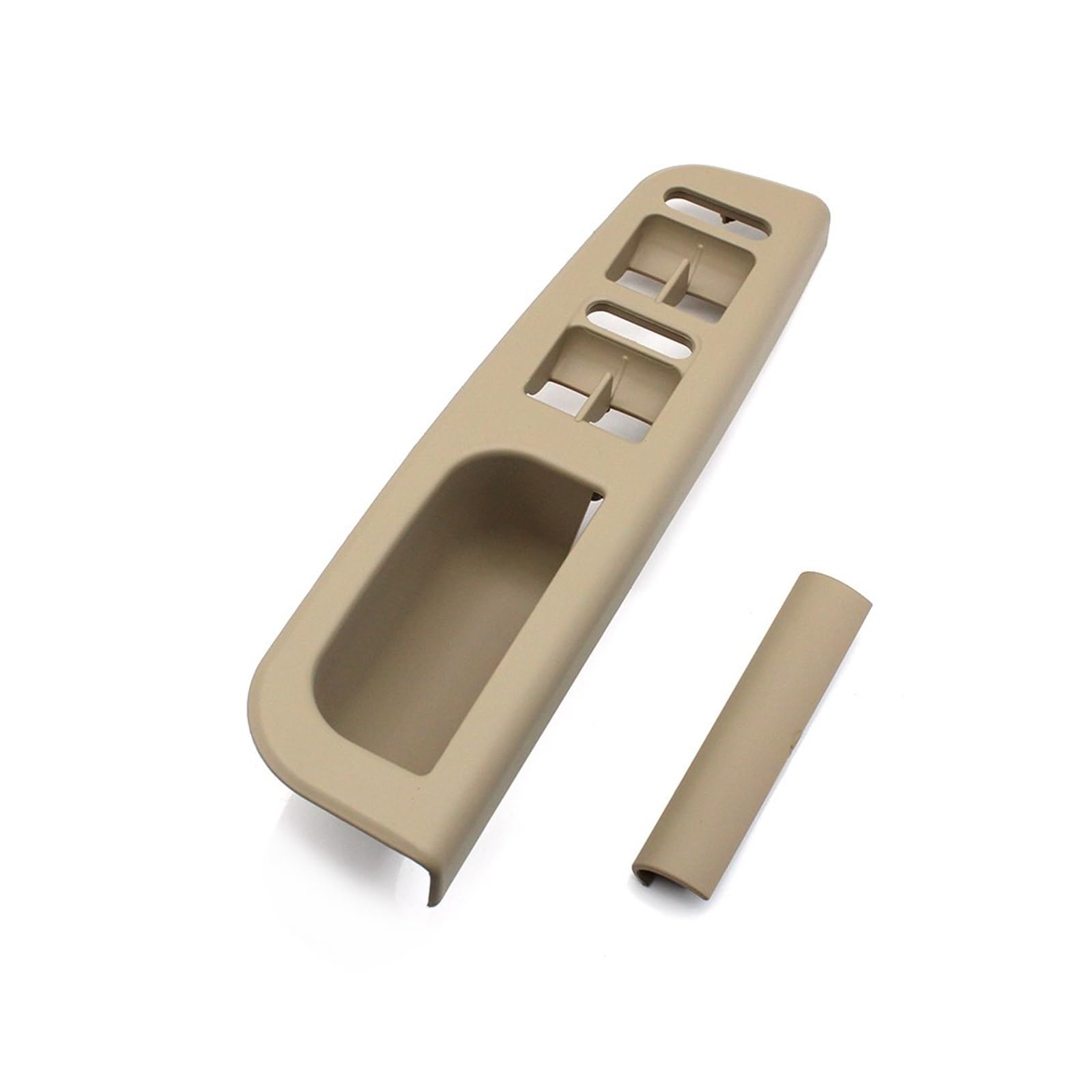 Nqkcuac Door Pull Handle for VW for Bora for Golf 4 MK4 for Jetta 1999-2004 LHD Black Beige Front Rear Left Right Door Pull Grab Handle Set