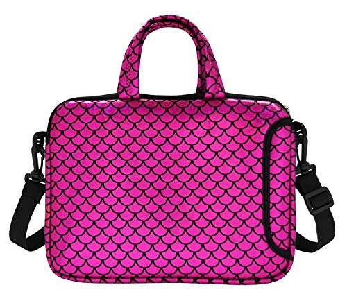 Funda bandolera para portátil 11.6 antigolpes con correa para MacBook y Notebook