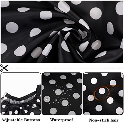 Image of FEBSNOW Barber Cape Professional Hair Cutting Cape with Neck Duster Brush