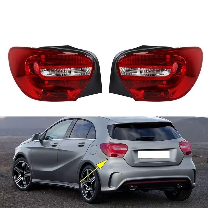 Lampada Fanale Posteriore Auto Fanale posteriore Avvertimento Lampada freno Accendere la luce di segnalazione per Mercedes Per Benz W176 per Classe A A180 A200 2013-2018(Only Right)