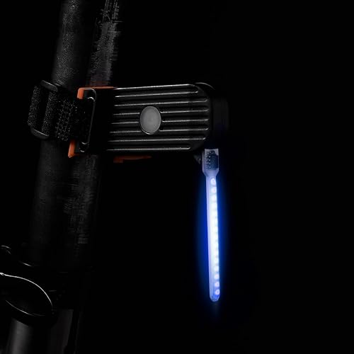Luz trasera de bicicleta LED Photondrop, luz trasera roja que fluye, luz trasera para bicicleta, 3 modos, recargable por USB, resistente al agua