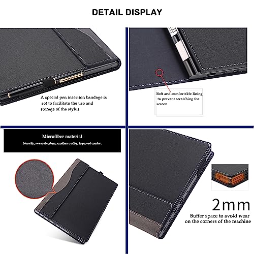 Funda para portátil Lenovo IdeaPad Flex 5 14" PU cuero azul miniatura 6