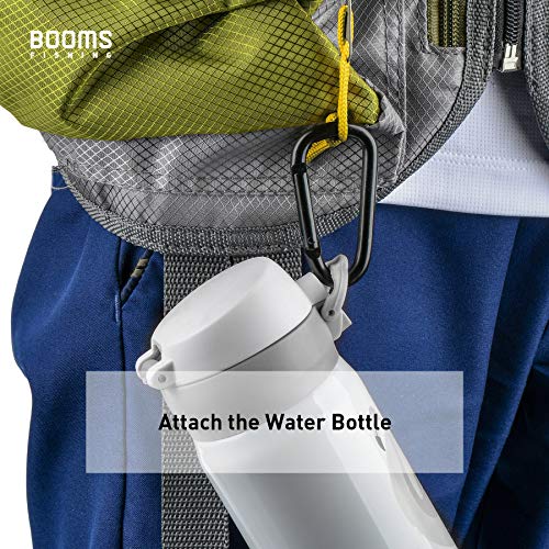 Image of Booms Fishing CC2 Carabiner Clip, 2.3 inch Small Carabiner Keychain, Multi-use Aluminium D Ring Caribeener Clips