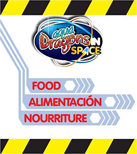 Aqua Dragons- Comida Astro Pets, Multicolor (World Alive SL 02ADISFO)