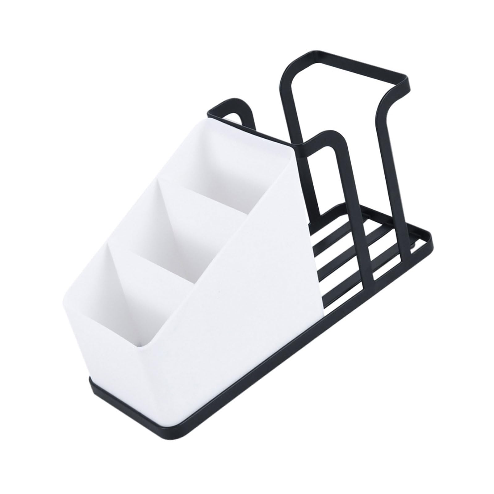 Msioytog Black Sturdy Carbon Steel Paper Cup Dispenser Countertop Unit Great For Home And Workplace Use Not Tool Assembly Cup Holder