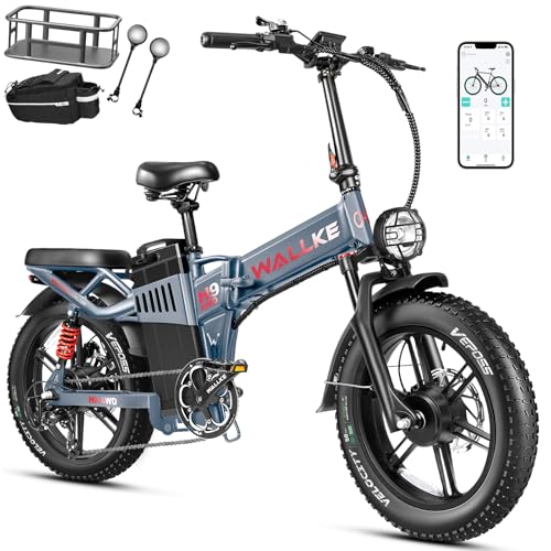 W Wallke 3200W Dual Motor Electric Bike for Adults, 48V