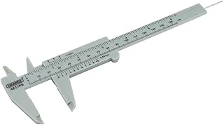 Draper 73863 Caliper Vernier Plastic Gauge 6 Inch