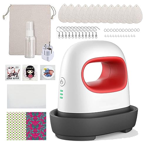 AOUXSEEM Mini Heat Press Machine for T-Shirts and Hobbies
