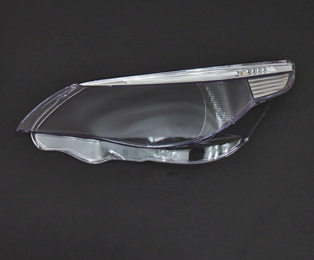 carro Faro, Vidrio, Lente, Cubierta Izquierda adecuado para BMW 5 E60/E61 2003-2007