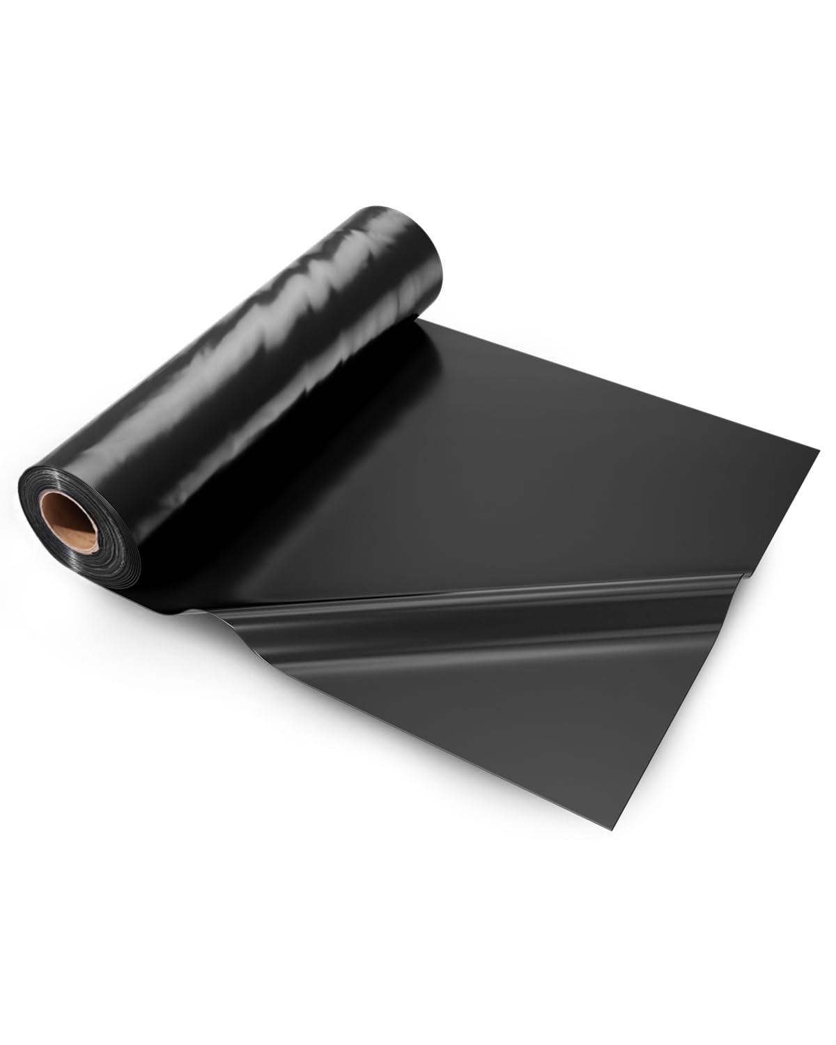 vevor 10 mil plastic sheeting heavy duty 20' x 100', thick plastic sheeting roll, plastic drop cloth painters tarp, polyethylene covering for crawl space vapor barrier, multi-purpose, black