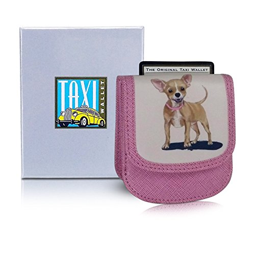 Taxi Wallet® TW95-CHIHUAHUA Soft, leather-like material, Compact, Front Pocket Folding Wallet - Cards, Bills, ID (Men & Women)3