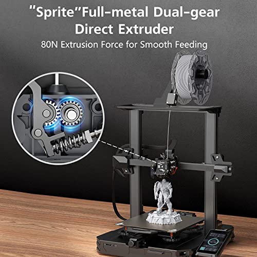 Image of 3IDEA Ender 3 S1 Pro 3D Printer Upgraded with 300? High-Temp Nozzle, Sprite All Metal Direct Drive Extruder, PEI Bed and CR Touch Auto Leveling 220 * 220 * 270 mm