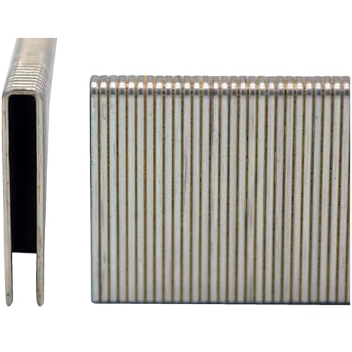 1" 18 Gauge Galvanized Narrow Crown Staples - 5000 Pack #TOP3