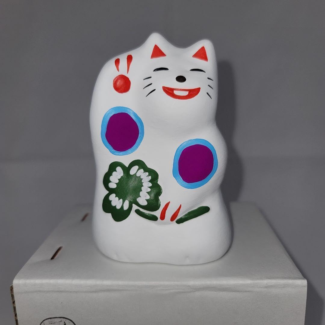 湯布院　輪葉葉　招き猫　ふく猫　大猫　開運　金運　招福　かわいい　希少　人気 Amazon.co.jp: 湯布院 輪葉葉 福猫 壁掛け 開運 招き猫 超レア物