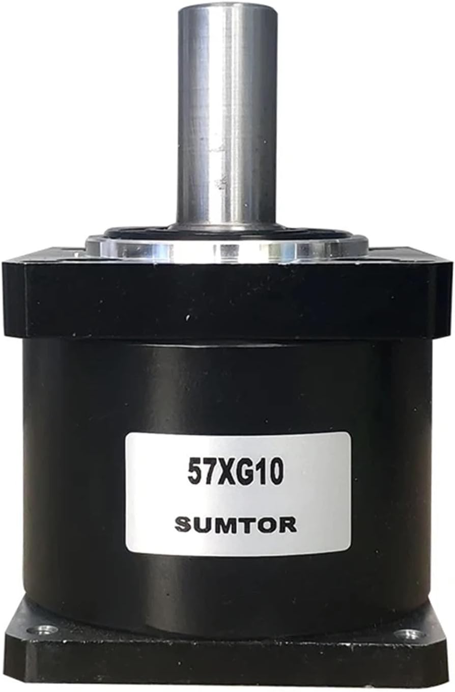 1Pcs/lot Ratio 3:1-10:1 57 mm Planetary Gearbox for Nema23 Stepper Motor Shaft diameter 6.35mm or 8mm(5 to1 Input 6.35mm)