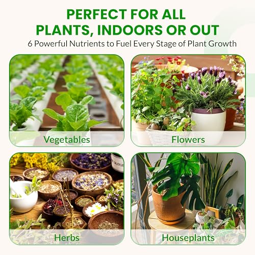Image of Humboldts Secret Starter Kit Mini | Indoor and Outdoor Plant Fertilizer and Hydroponic Nutrients | Base A & B, CalMag and Iron, Golden Tree, Flower Stacker, Plant Enzymes | Complete Garden System