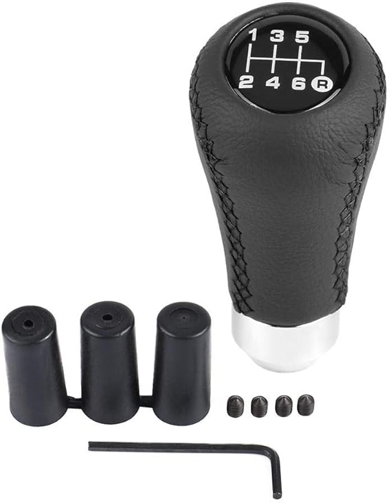6 Speed Knob G29,Car PU Leather Shift Knob Manual Gear