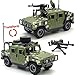 dspitwod Military Toy Model Car Guard Tower Weapon Pack Building Block Toys Compatible with Mini Figure Brick Toy for Boys Age 6-12 Years (173pcs)