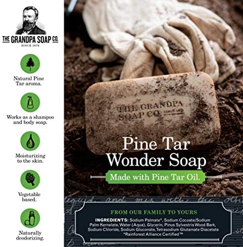 Grandpa's Pine Tar Soap 92 G : Amazon.fr: Beauté Et Parfum